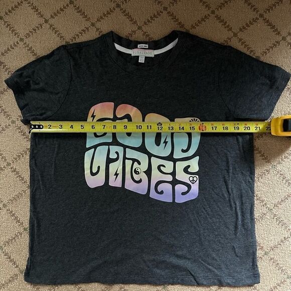 P.J. Salvage lounge set rainbow cool vibes NWOT M - Picture 14 of 16